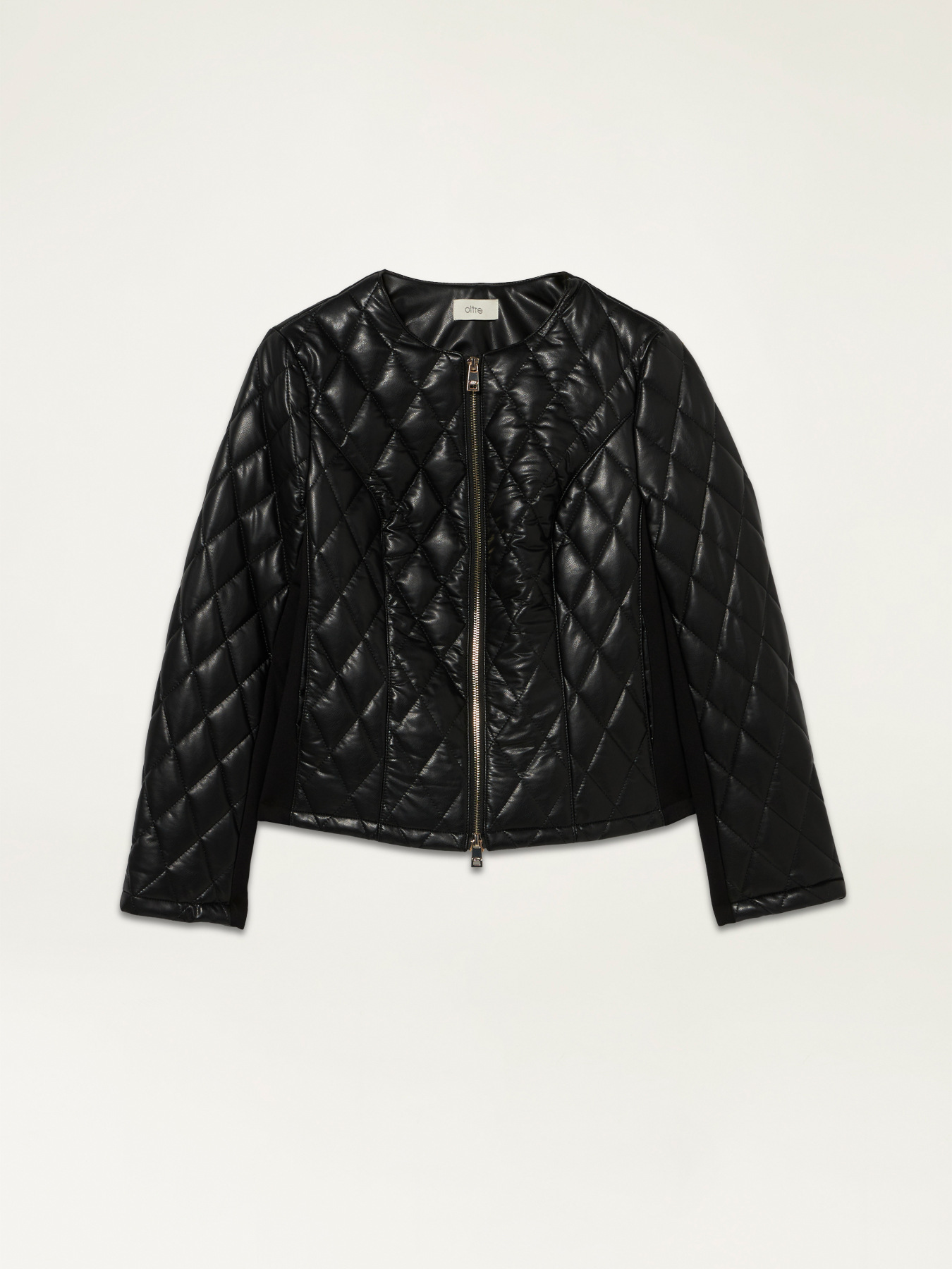 Gesteppte Kunstlederjacke image number 4