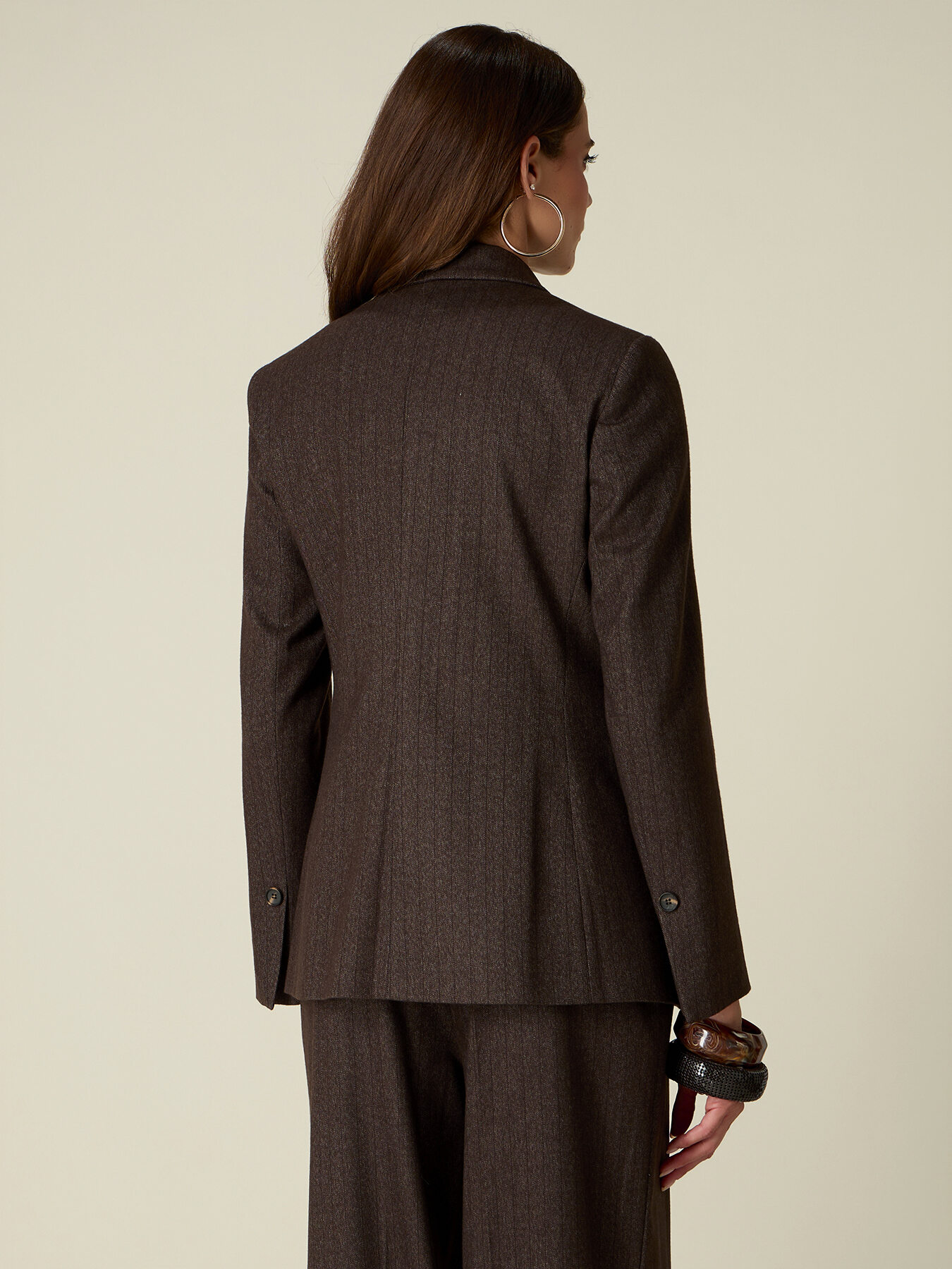 Blazer crois&eacute; teint fil image number 2
