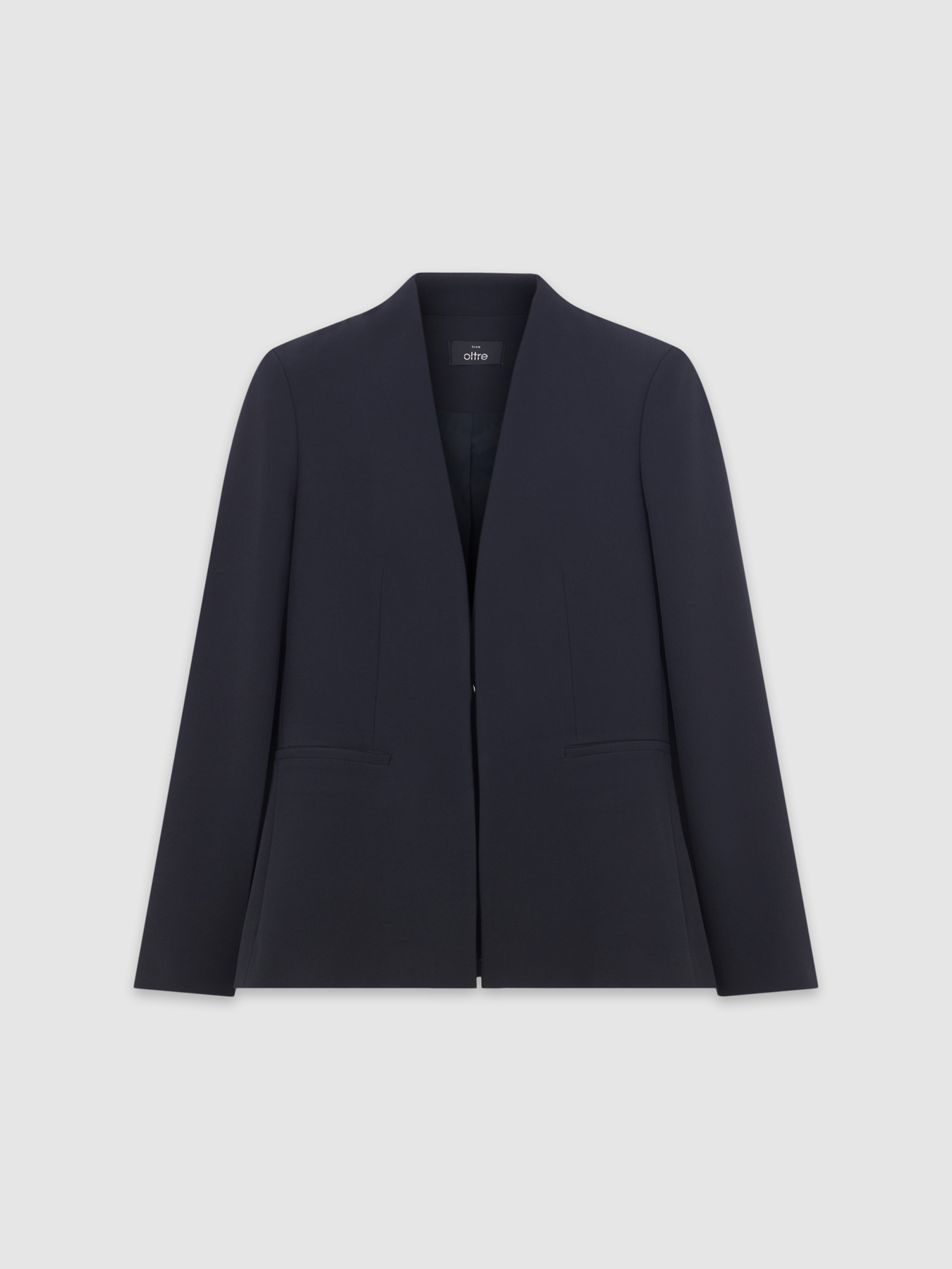 Blazer in tessuto stretch image number 3
