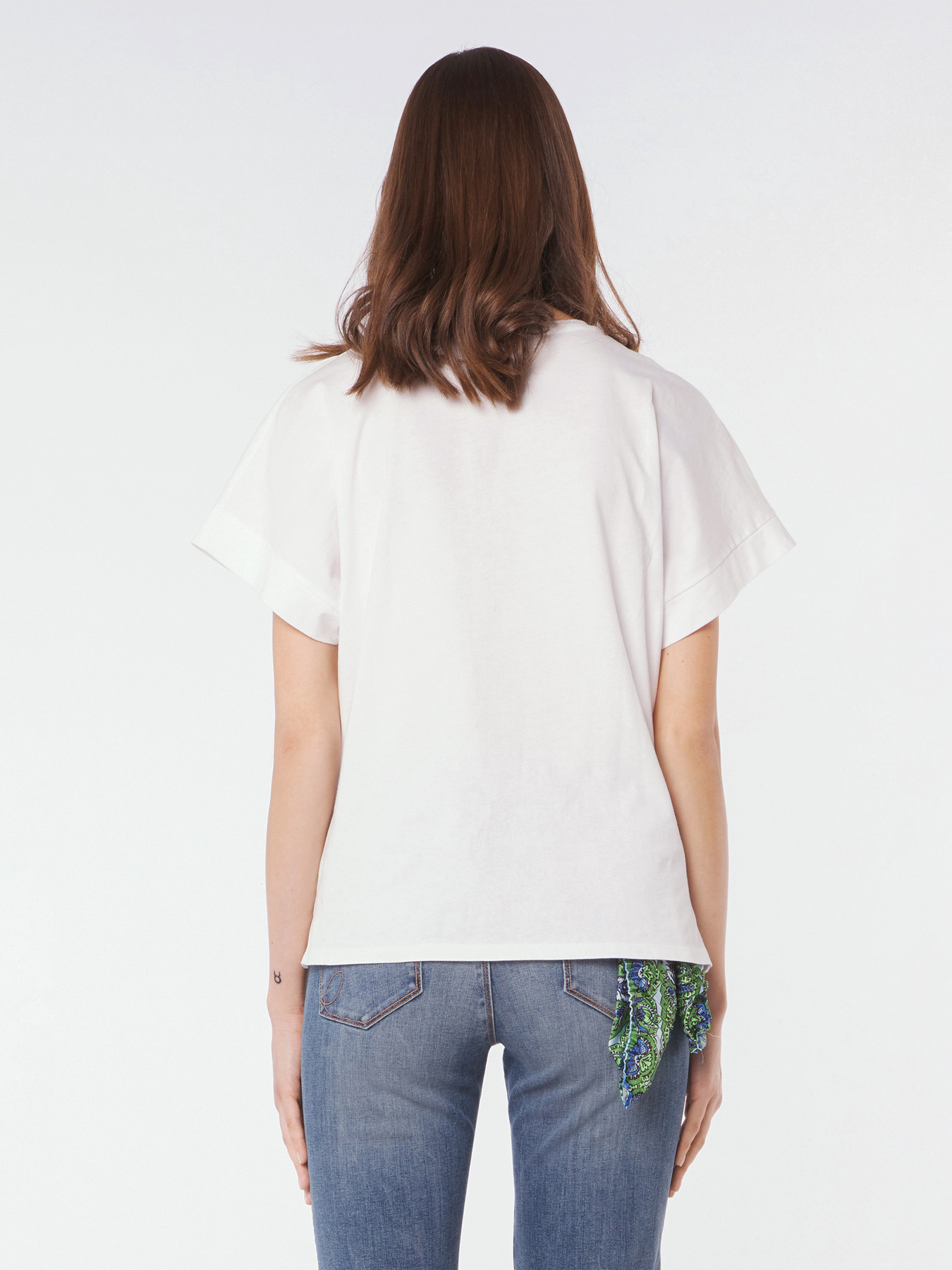 T-shirt avec broderie lettres image number 1
