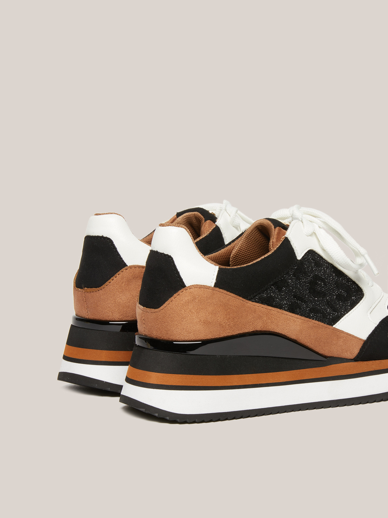 Sneakers mit Animalier-Optik image number 3