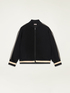 Soft-Touch-Sweatshirt mit kontrastierenden Kanten image number 3