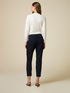 Pantaloni chino con cristalli image number 1