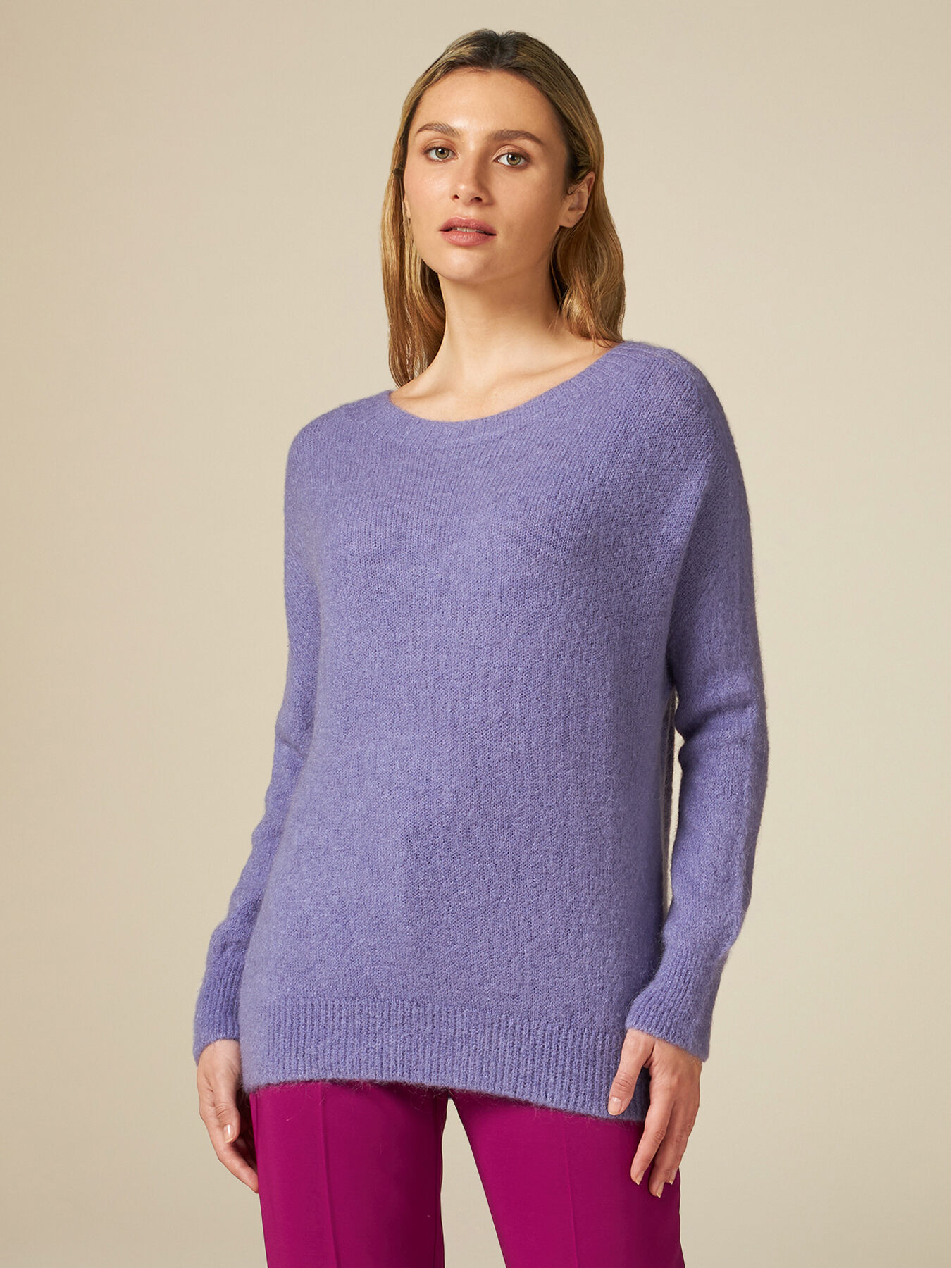 Pulover din amestec de mohair image number 0