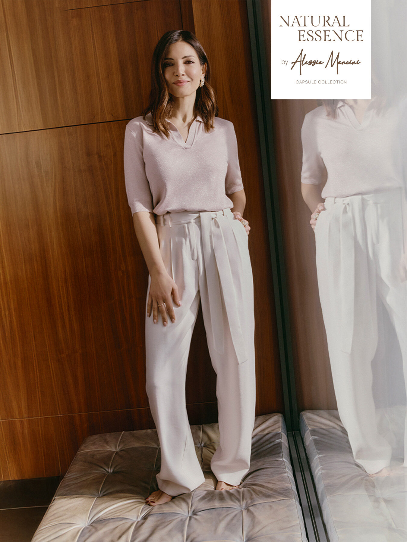 Flie&szlig;ende Hose mit G&uuml;rtel image number 0