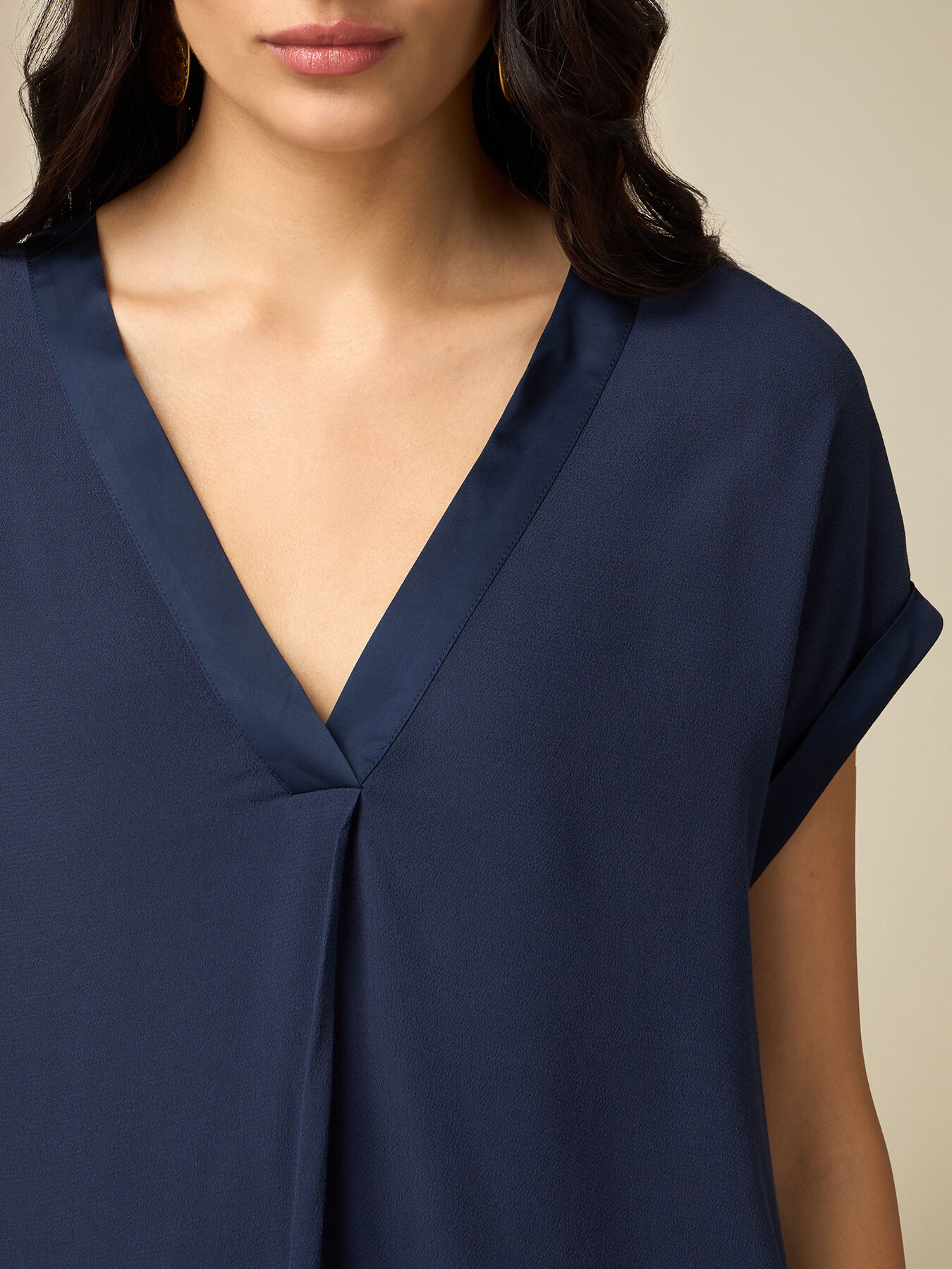 Blusa kimono de viscosa image number 2