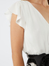 Dress with patterned skirt image number 2