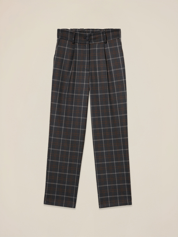 Pantaloni check