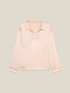 Satin-Bluse mit V-Ausschnitt image number 3