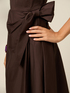 Robe midi avec n&oelig;ud lat&eacute;ral image number 2