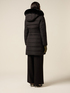 Midi down jacket with hood image number 1
