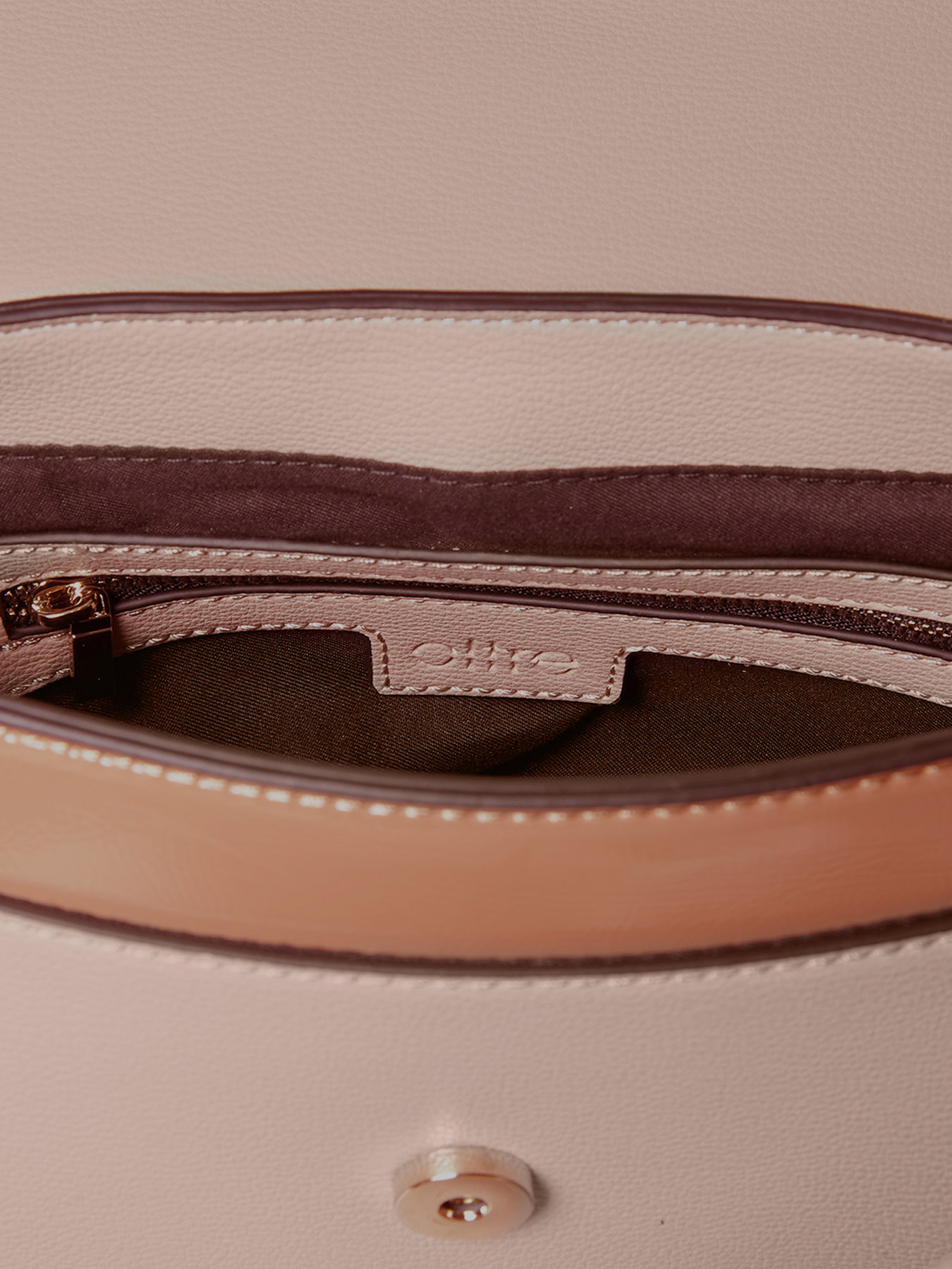 Borsa bicolor a tracolla image number 4