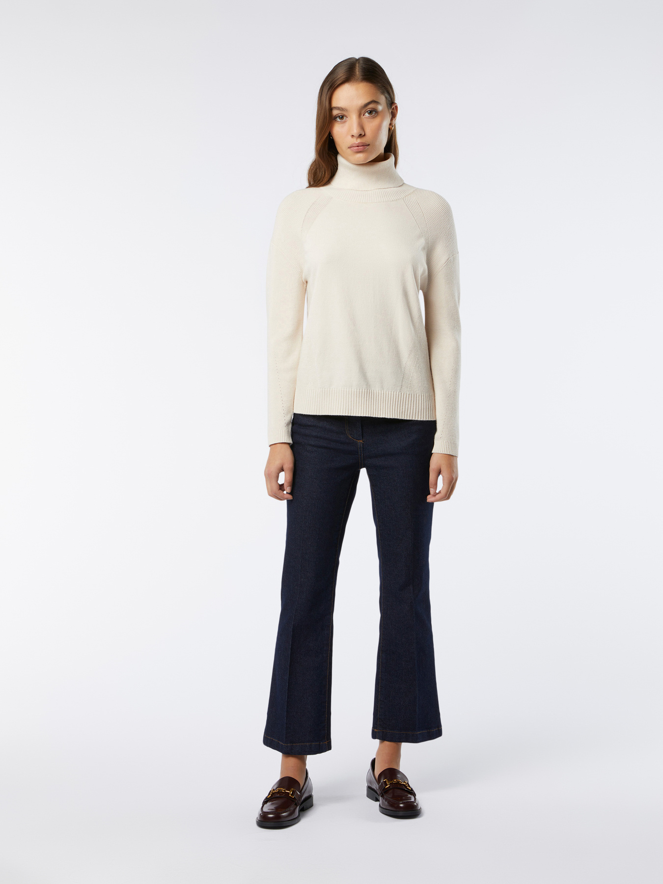 Combo pattern turtleneck image number 0