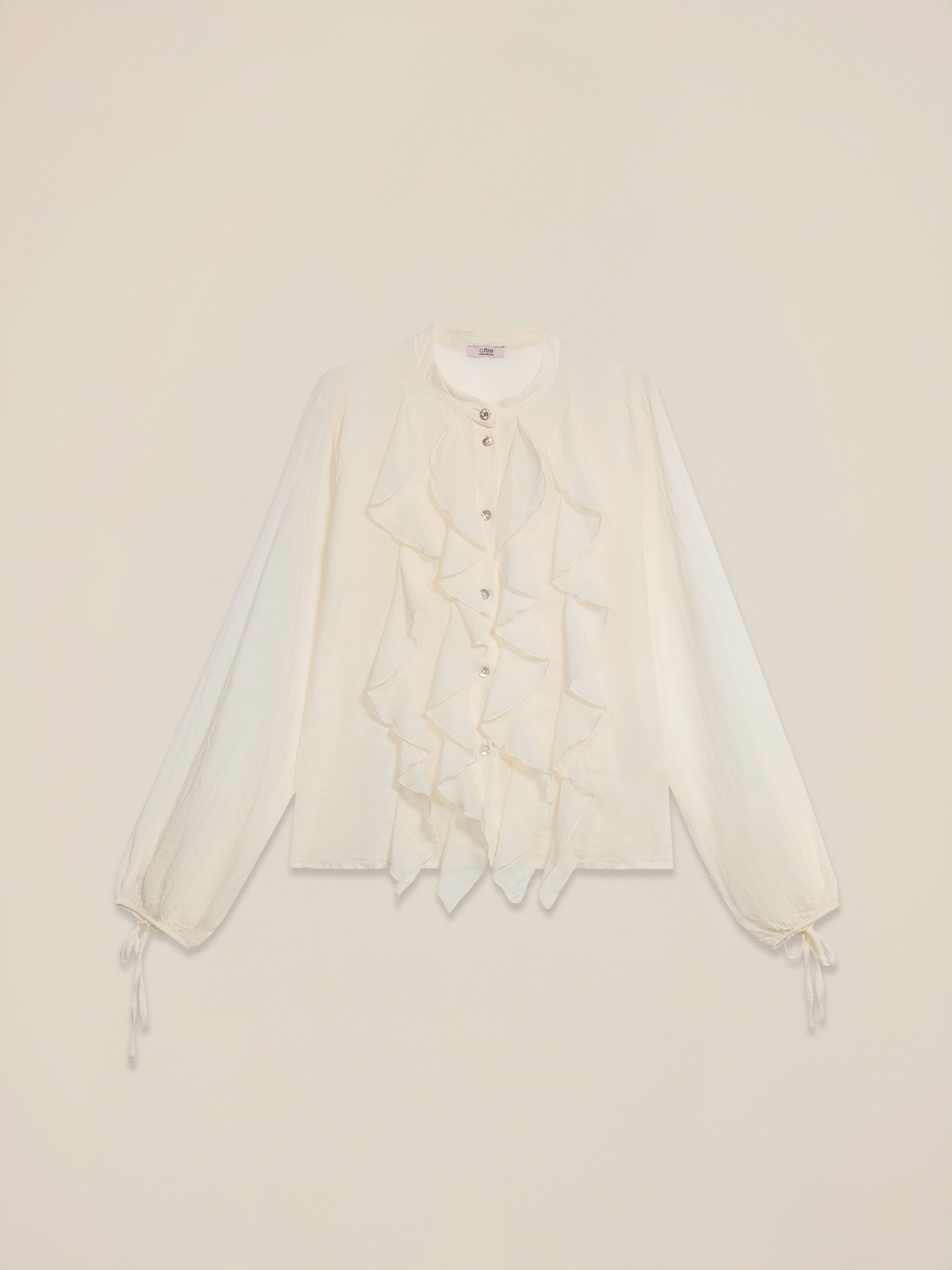 Camisa con volantes image number 3