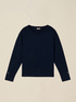 Viscose blend sweater with jewel buttons image number 3