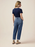 Jeans boyslim con bottone gioiello image number 1