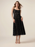 Vestito midi in pizzo image number 0