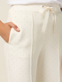 Pantaloni palazzo con micro borchie image number 2