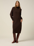 Oversize-Kleid Rollkragenpullover aus Strick image number 0