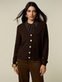 Viscose blend V-neck cardigan image number 0