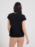 T-shirt with jewel breast pocket image number 1