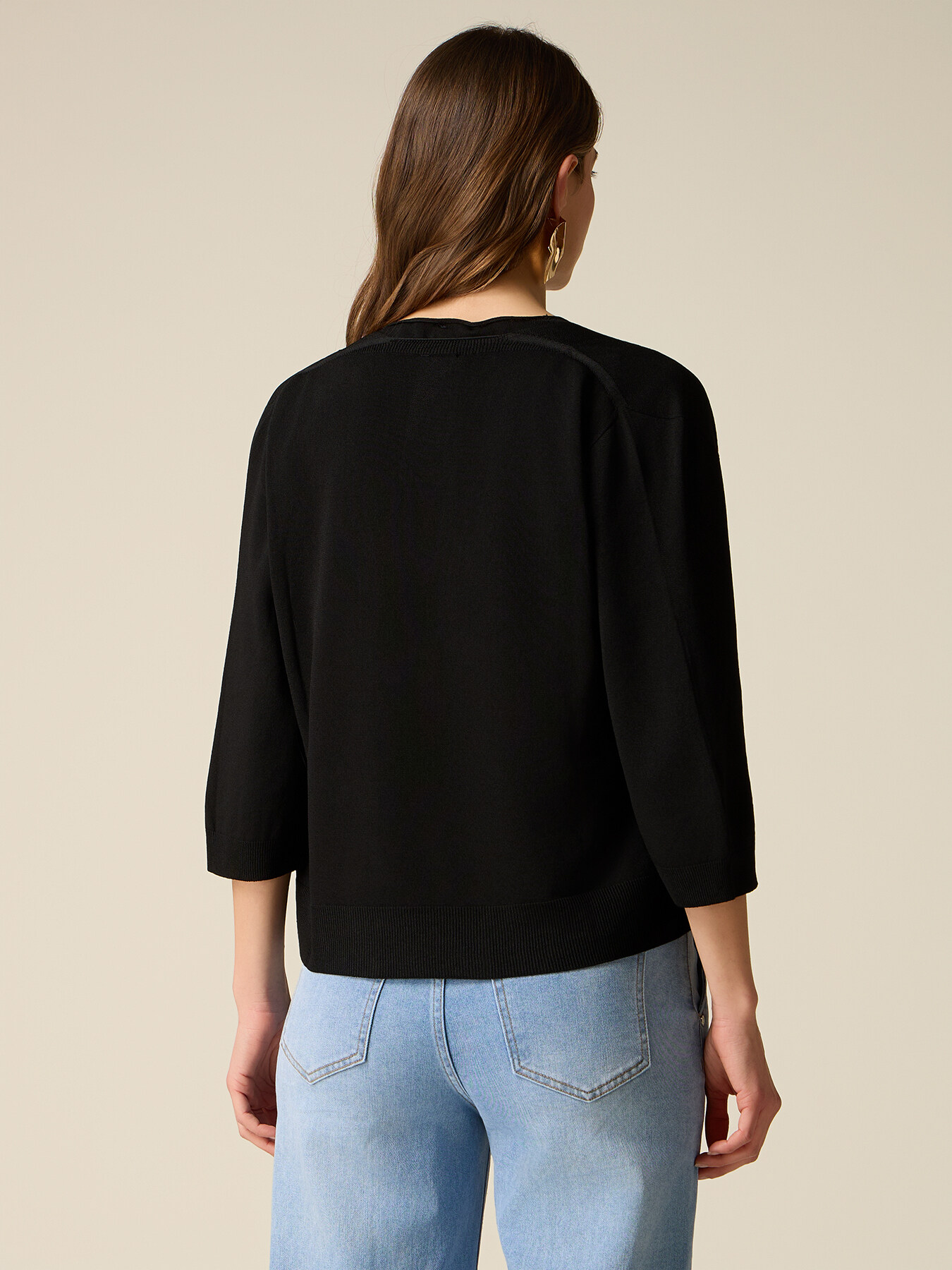 Cardigan din amestec de viscoză image number 1