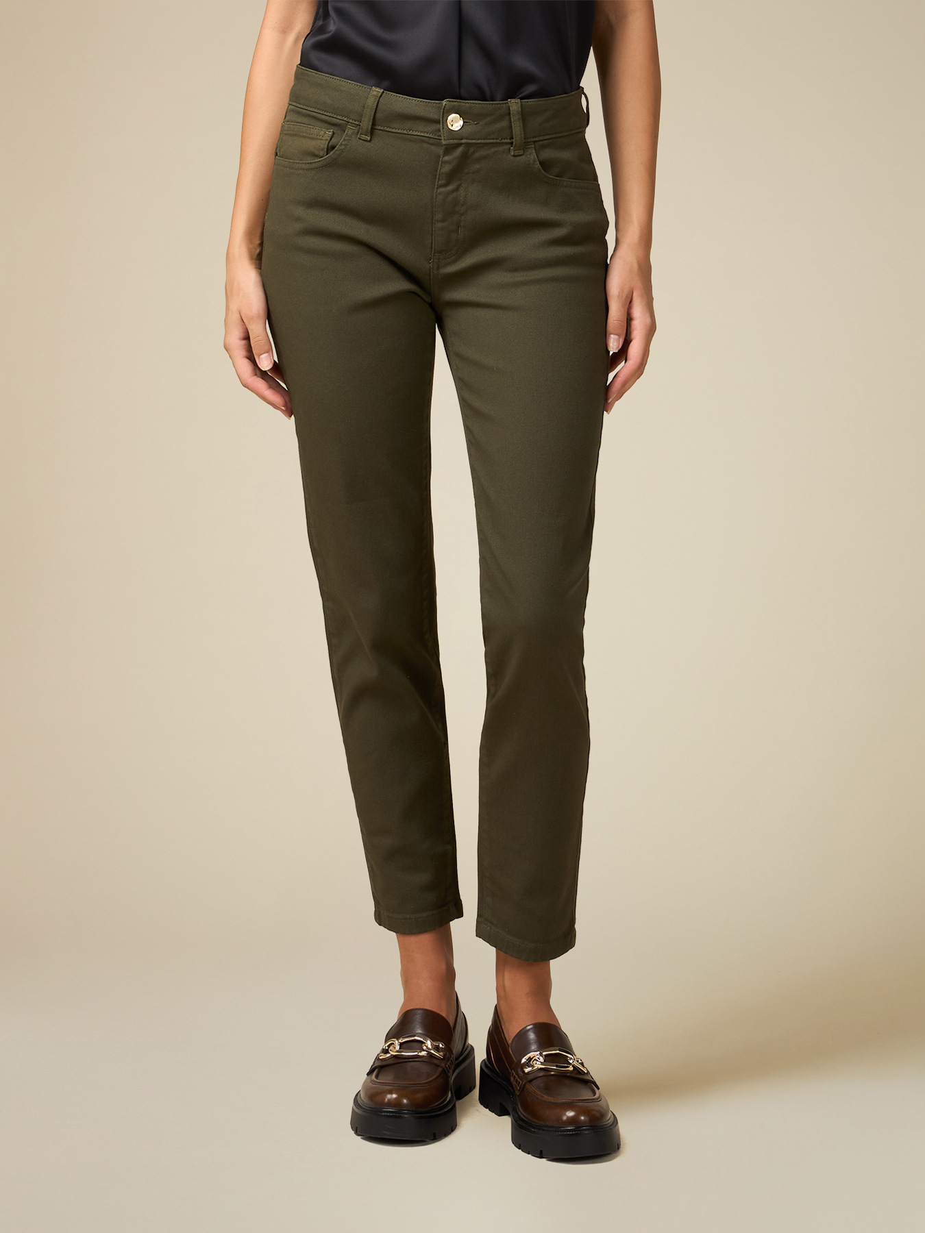 Cotton drill trousers image number 3