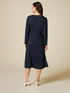 Vestido midi de punto milano image number 1