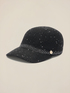 Cap with sequins and lurex stitching image number 3
