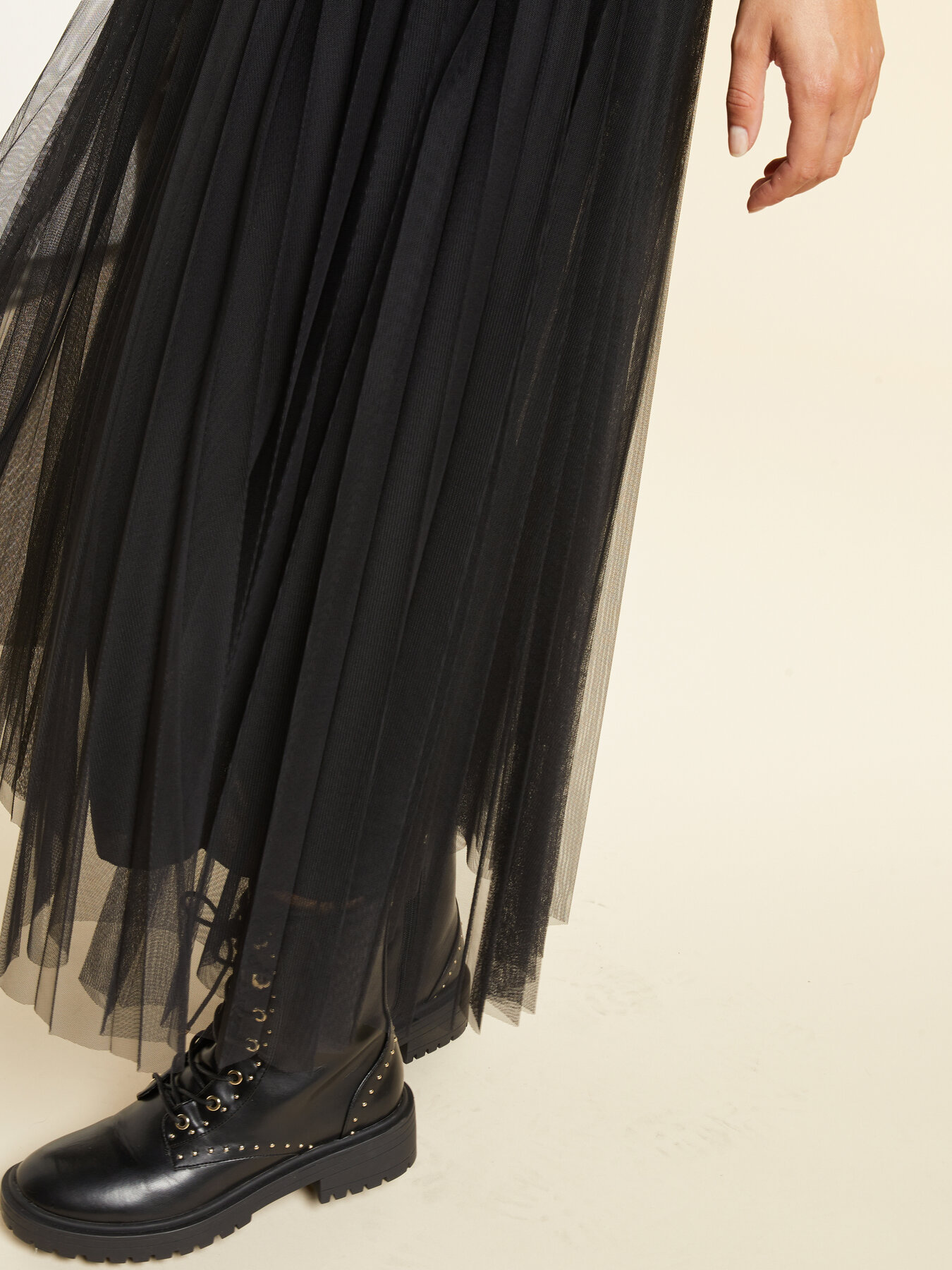 Gonna in tulle plissé image number 2