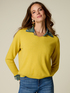 Strickpullover aus Viskosemischung mit Mikro-Pailletten image number 0