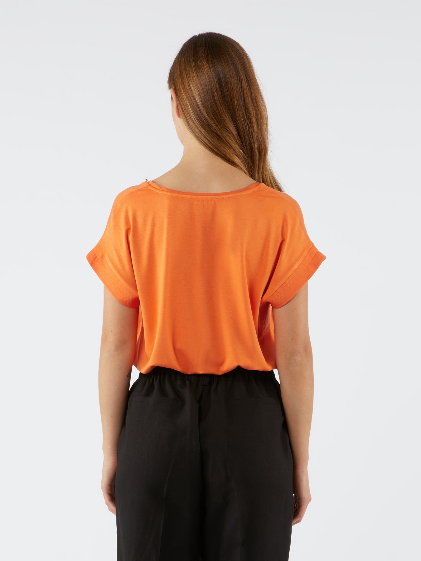 Blouse bi-mati&egrave;re image number 1