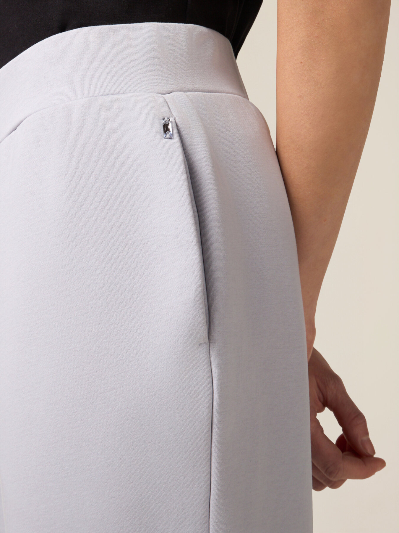 Cotton blend joggers image number 3