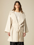 Trench kimono in tessuto tecnico image number 0