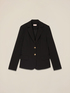 Blazer jacket in scuba crepe fabric image number 3