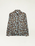 Camisa animalier de raso image number 3