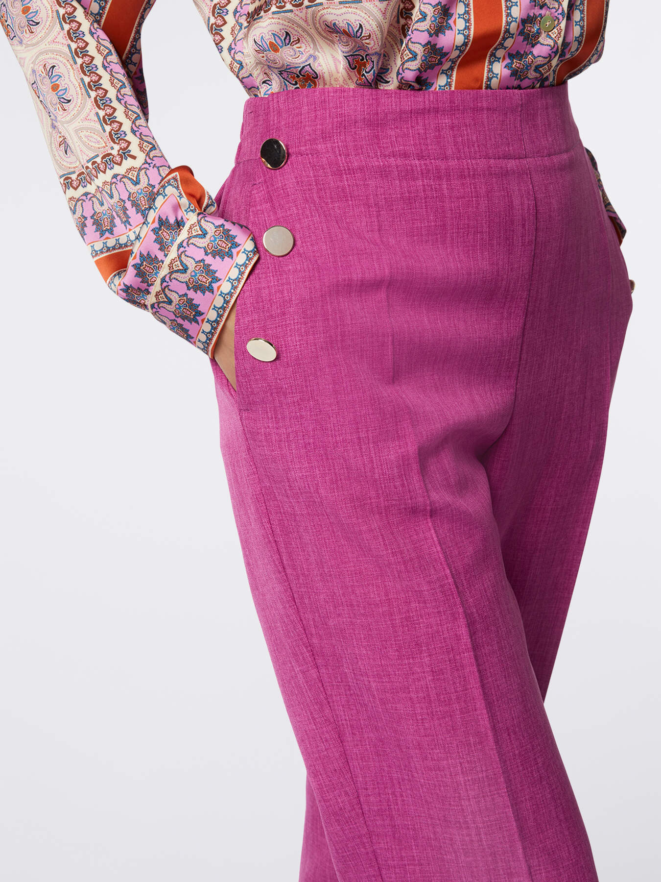 Joggers en tejido m&eacute;lange image number 2