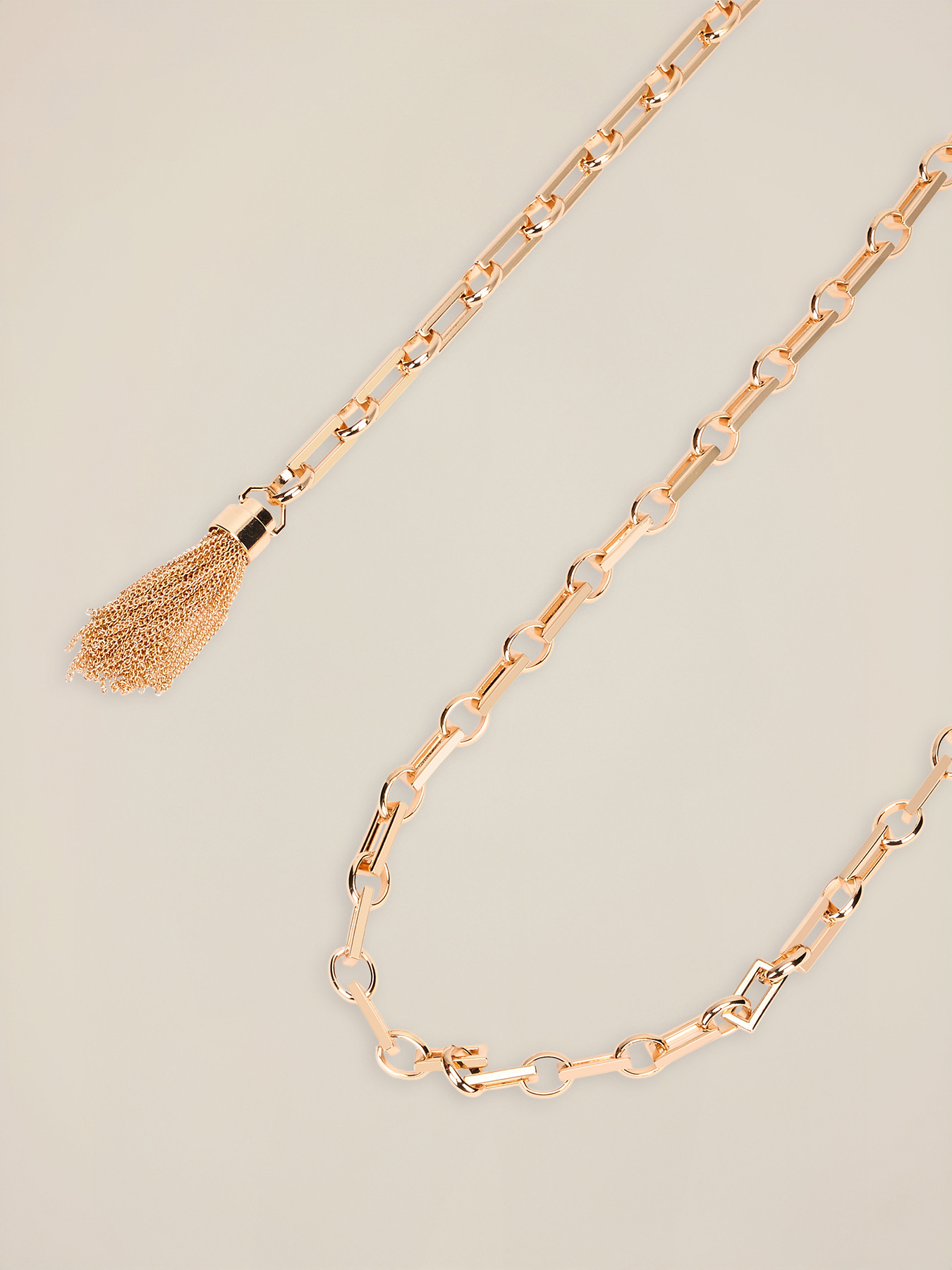 Metal chain belt image number 2