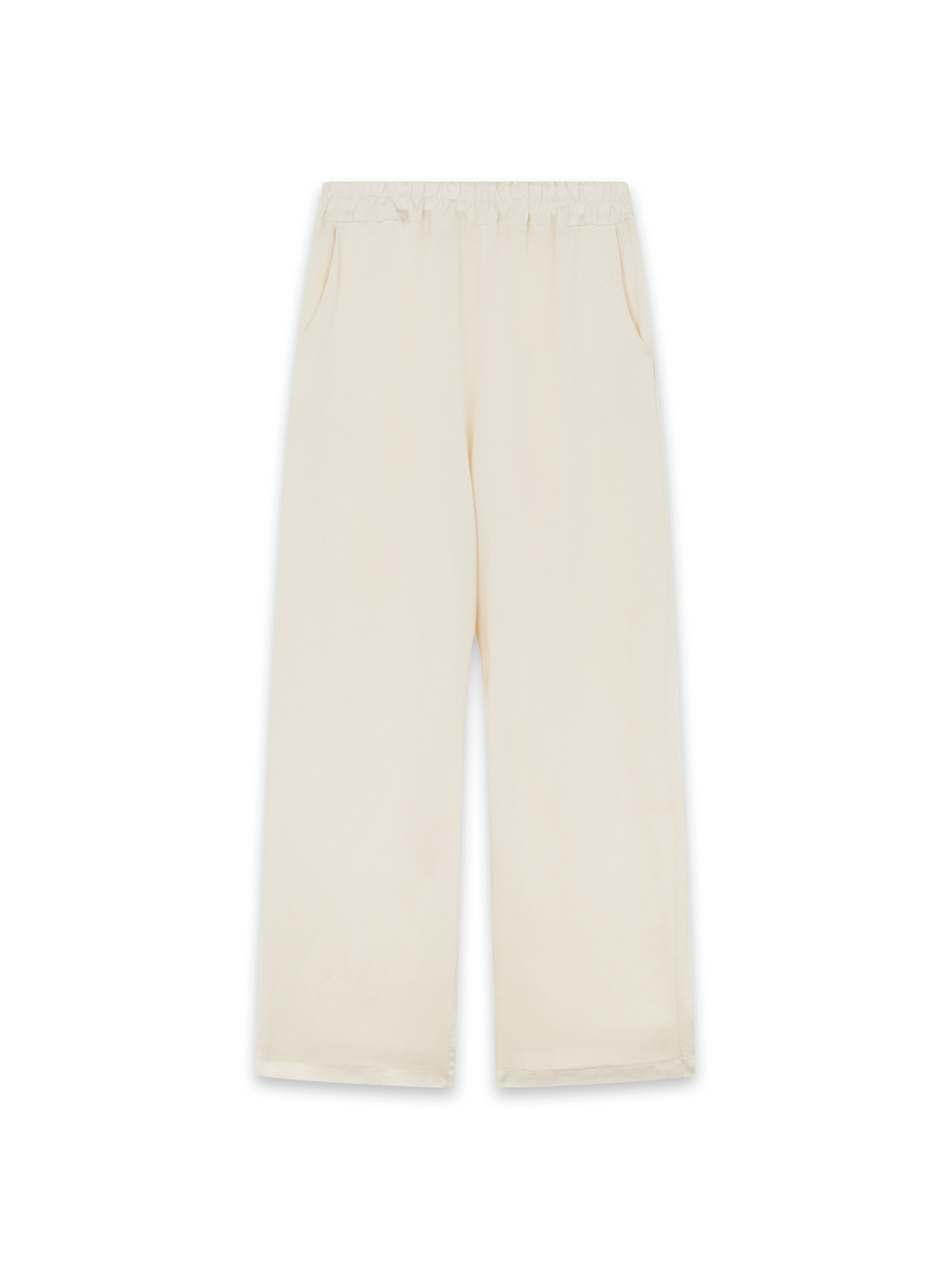 Linen blend joggers image number 3