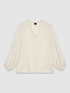 Blouse with shiny profiles image number 3