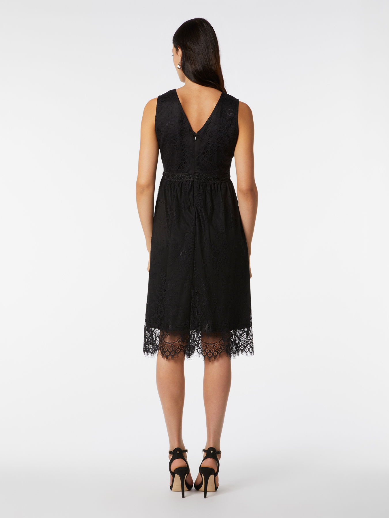 Lace midi dress image number 2