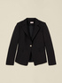 Taillierter Blazer aus technischem Gewebe image number 3
