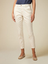 Cigarette pants in lyocell blend fabric image number 3