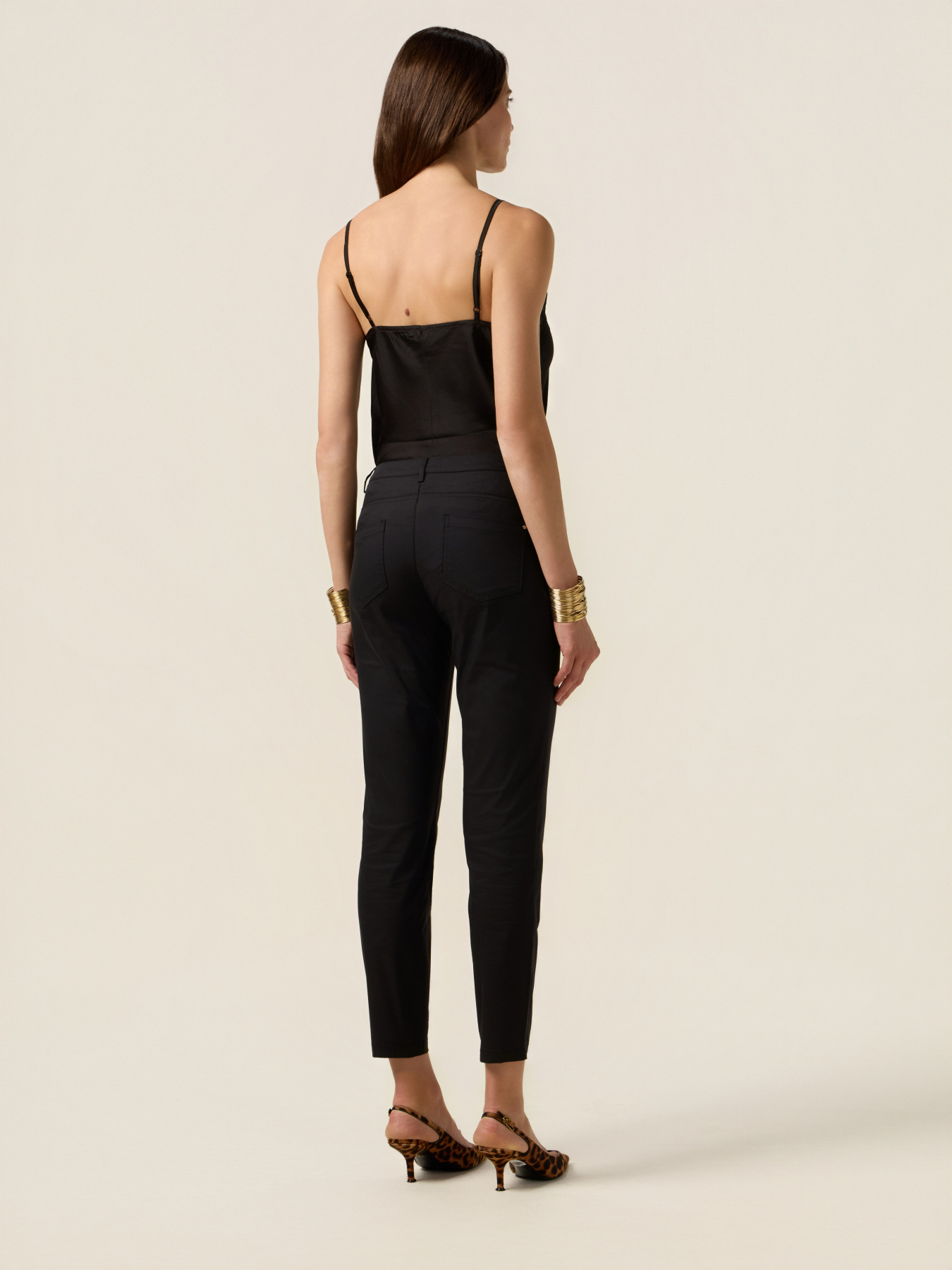 Skinny-Hose aus Baumwollmischung image number 1