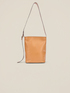 Bolso hobo de piel aut&eacute;ntica con clutch image number 3
