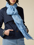 Scarf with lurex embroidery image number 0