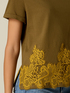 T-Shirt aus Baumwolle mit Spitze image number 2