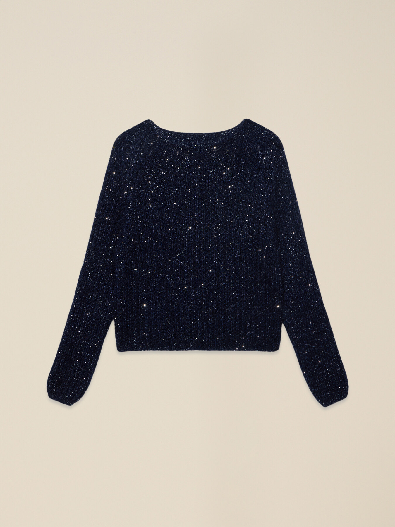 Maille mohair m&eacute;lang&eacute; avec paillettes image number 3