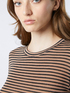 Striped cashmere blend T-shirt image number 2