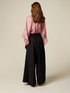 Wide leg trousers with waistband image number 1